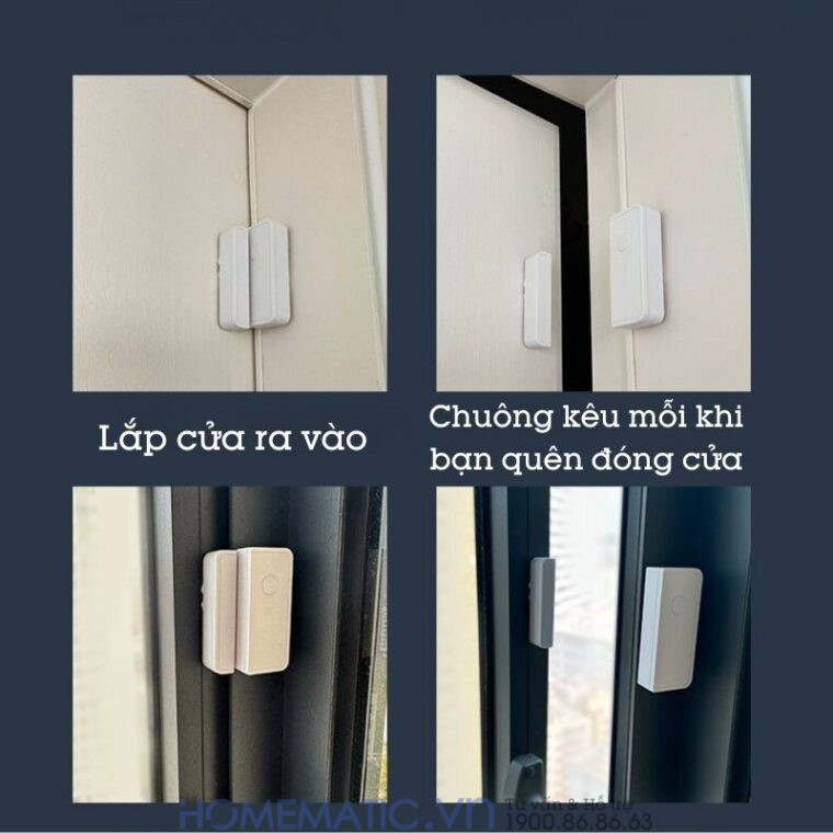 Chuông Báo Mở Cửa Báo Khách Báo Trộm Cacazi M28d lắp cửa ra vào