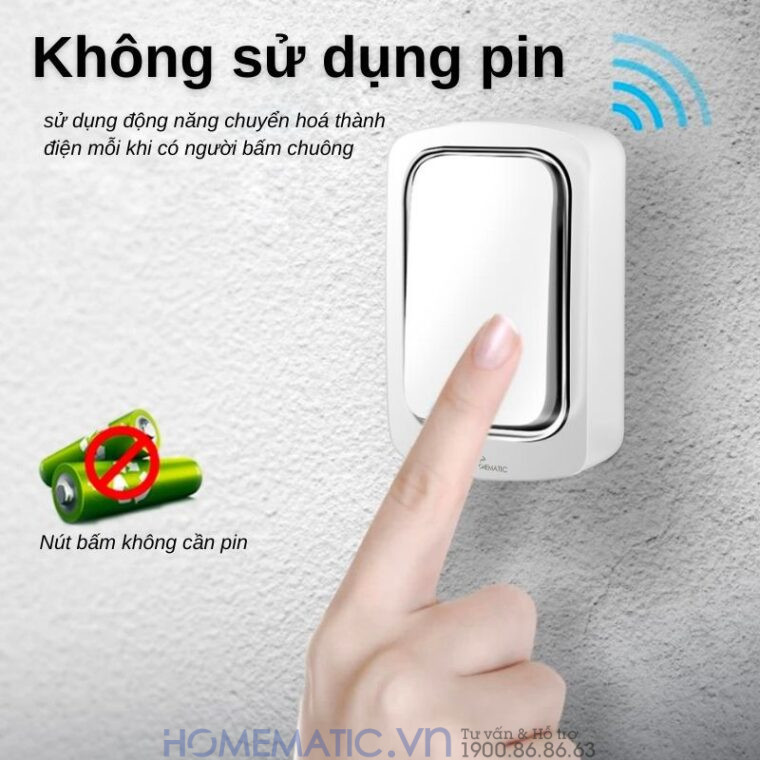 Chuông Cửa Wifi Thông Minh Không Dùng Pin Homematic Ml001Chuông Cửa Wifi Thông Minh Không Dùng Pin Homematic Ml001 không sử dụng pin Chuông Cửa Wifi Thông Minh Không Dùng Pin Homematic Ml001 không sử dụng pin