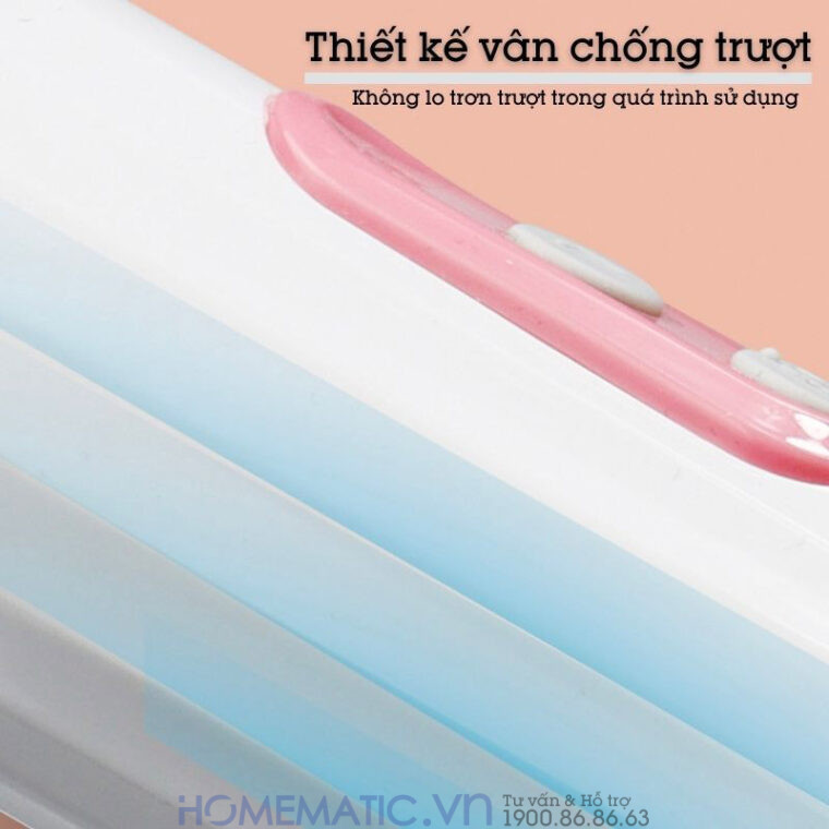 Vòi Xịt đít Di động Vệ Sinh Cầm Tay Mini Du Lịch 4 Chế độ Sb-9602 thiết kế vân chống trượt