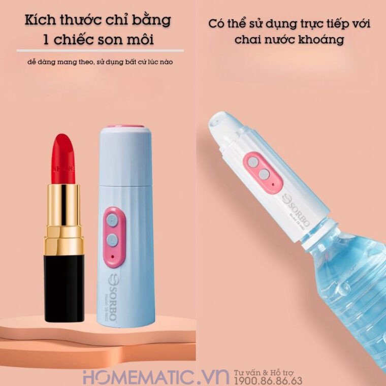 Vòi Xịt đít Di động Vệ Sinh Cầm Tay Mini Du Lịch 4 Chế độ Sb-9602 nhỏ gọn