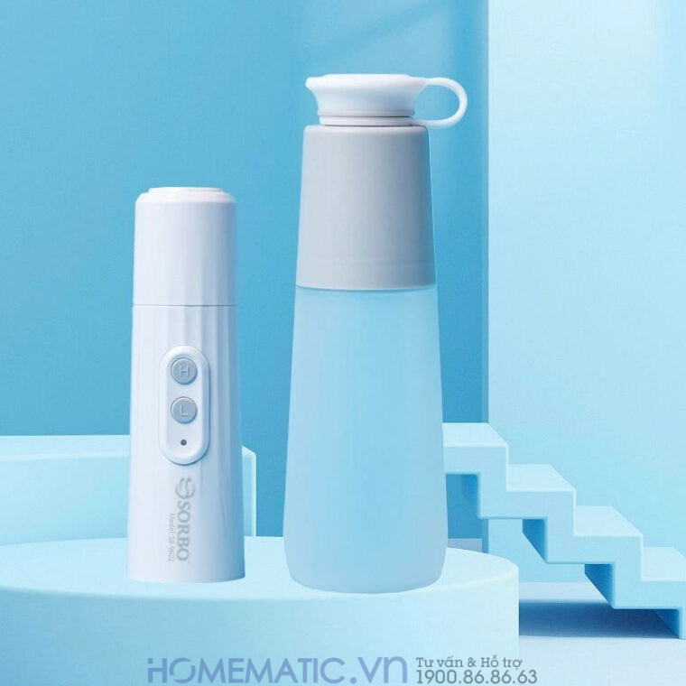 Vòi Xịt đít Di động Vệ Sinh Cầm Tay Mini Du Lịch 4 Chế độ Sb-9602