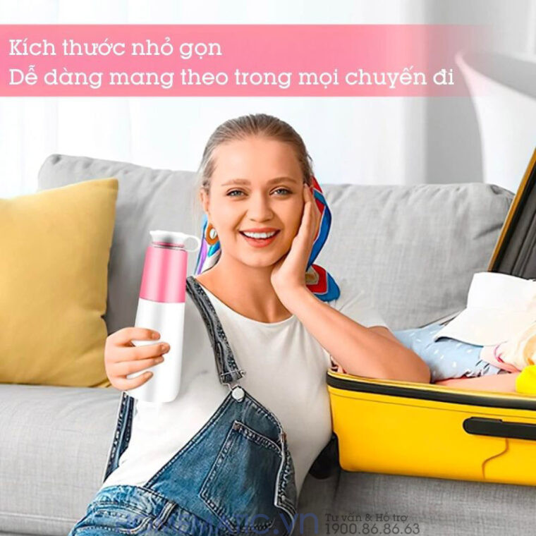 Vòi Xịt đít Di động Vệ Sinh Cầm Tay Mini Du Lịch 4 Chế độ Sb-9602 mang đi du lịch