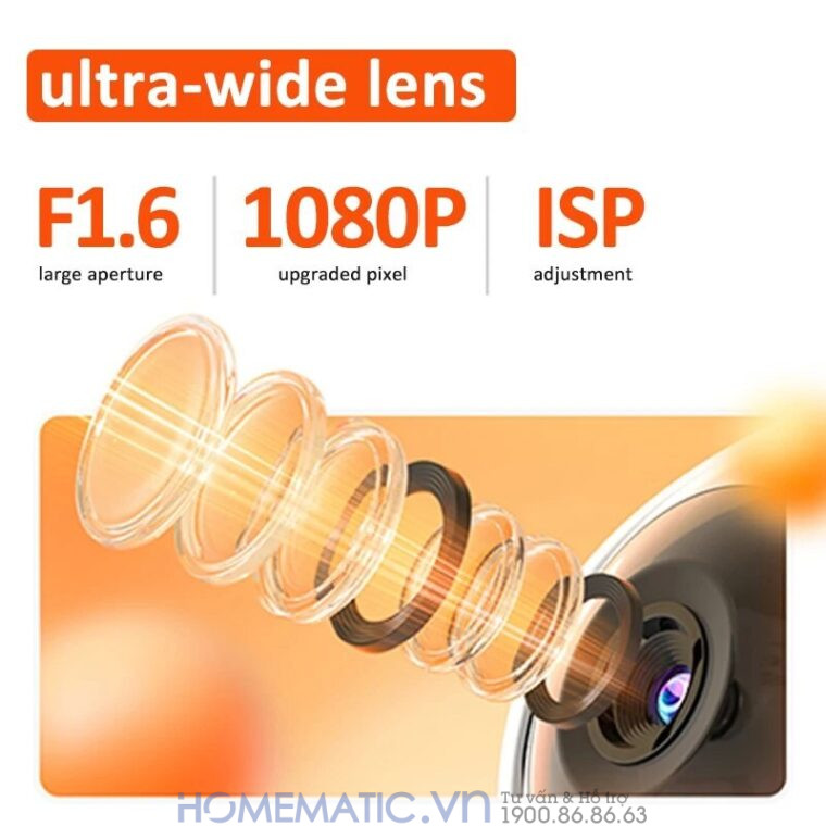 Camera Không Dây Wifi Trong Nhà Có Màn Hình 2.8inch Giám Sát Trẻ Em, Người Già, Gọi Video Cc31