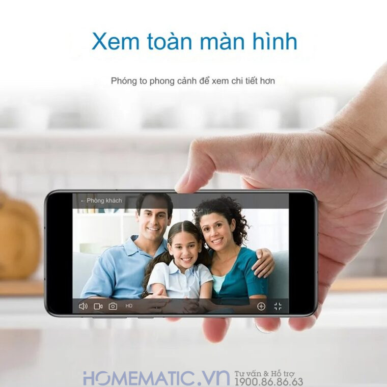 Camera Không Dây Wifi Trong Nhà Có Màn Hình 2.8inch Giám Sát Trẻ Em, Người Già, Gọi Video Cc31