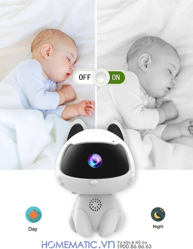 Camera Wifi Giám Sát Hình Thú Cưng Trang Trí để Bàn, Giá Sách Kv9pet