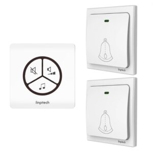 Chuông Không Dây, Không Dùng Pin Linptech Lp100sw 1 loa 2 nút bấm