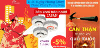 Khuyến Mãi Đầu Báo Khói Báo Cháy Nhật Bản Nhân Ngày Pccc Toàn Dân 4-10