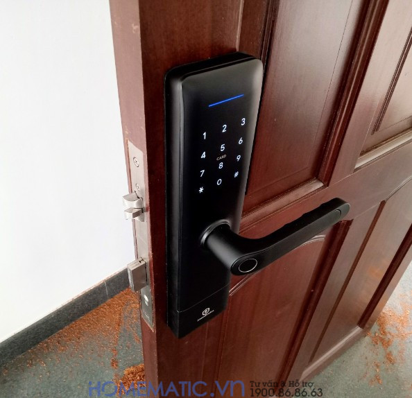 Ổ Khóa Vân Tay Thông Minh Chống Nước Cho Cửa gỗ