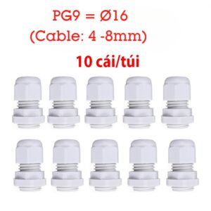 Ốc Siết Cáp Nhựa Chống Nước Pg9