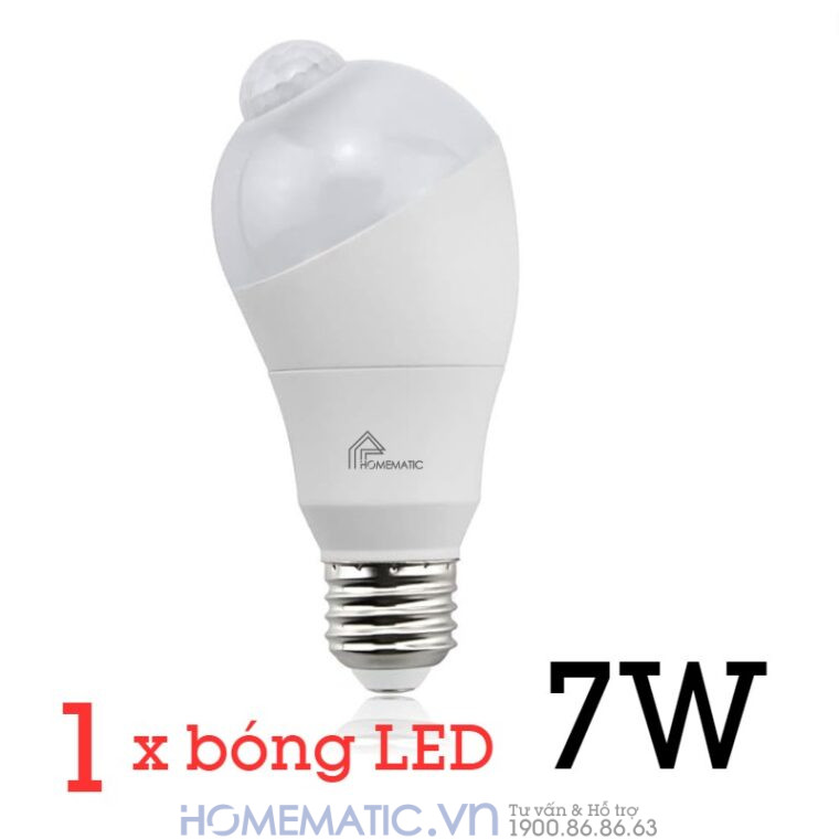 Bóng đèn Cảm Biến Người Cảm ứng Chuyển động Pir Xoay Góc Kín Nước Homematic Pir-wr