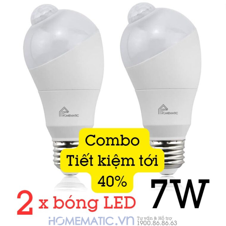 Bóng đèn Cảm Biến Người Cảm ứng Chuyển động Pir Xoay Góc Kín Nước Homematic Pir-wr