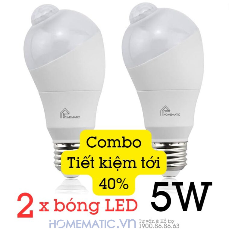 Bóng đèn Cảm Biến Người Cảm ứng Chuyển động Pir Xoay Góc Kín Nước Homematic Pir-wr