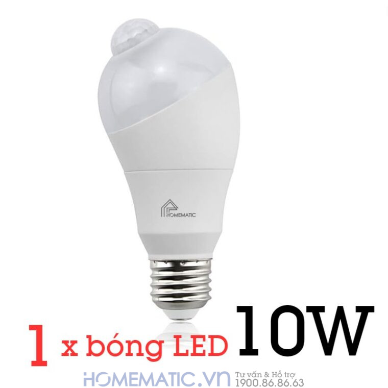 Bóng đèn Cảm Biến Người Cảm ứng Chuyển động Pir Xoay Góc Kín Nước Homematic Pir-wr