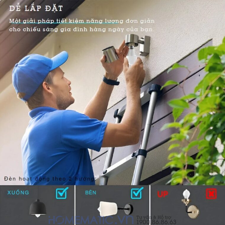 Bóng đèn Cảm Biến Người Cảm ứng Pir Kín Nước Pir-ip Bóng đèn Cảm Biến Người Cảm ứng Pir Kín Nước Pir-ip