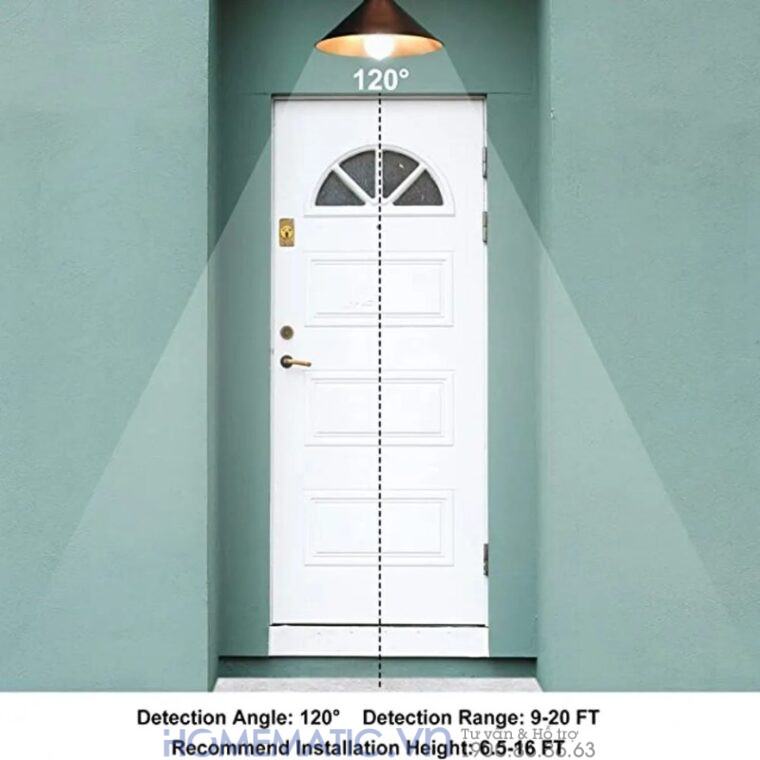 Bóng đèn Cảm Biến Người Cảm ứng Pir Kín Nước Pir-ip