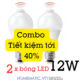 Combo 2 bóng 12W