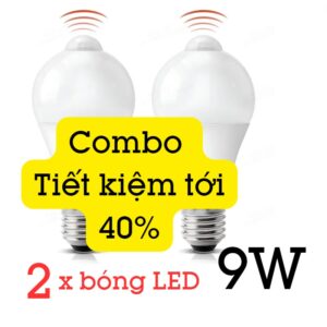 Bóng đèn Cảm Biến Người Cảm ứng Pir Kín Nước Pir-ip
