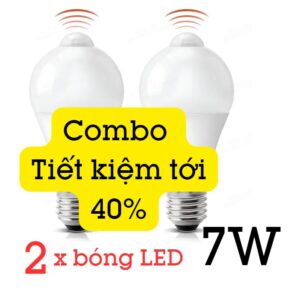 Bóng đèn Cảm Biến Người Cảm ứng Pir Kín Nước Pir-ip