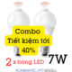 Combo 2 bóng 7W