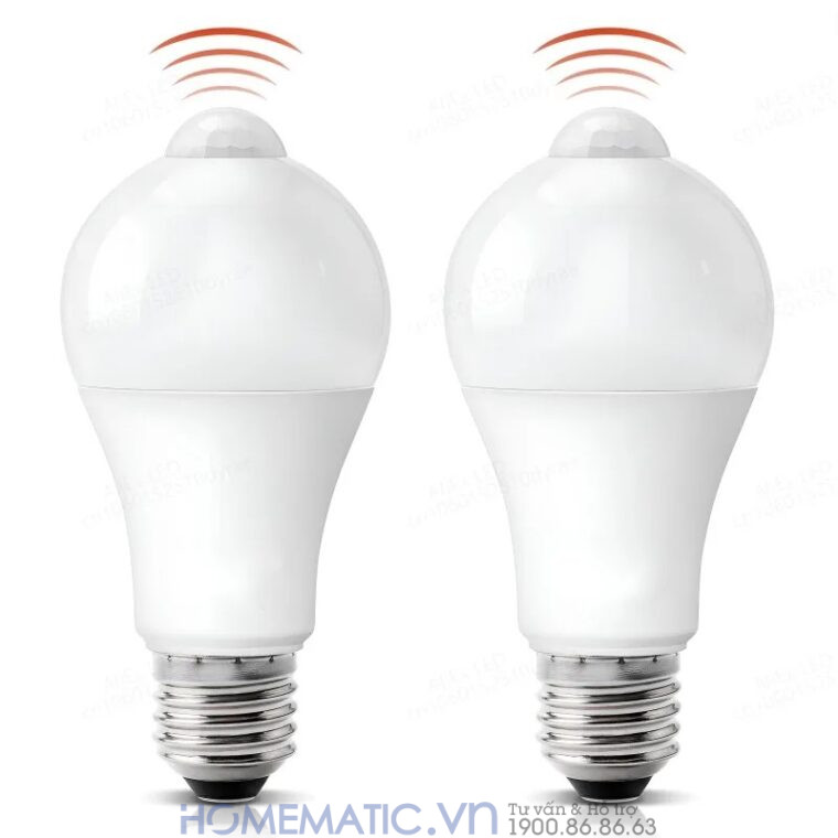 Bóng đèn Cảm Biến Người Cảm ứng Pir Kín Nước Pir-ip