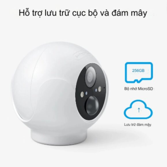 Camera Wifi Ngoài Trời Có đèn Chống Trộm Switchbot Outdoor Spotlight Cam Sb-osc