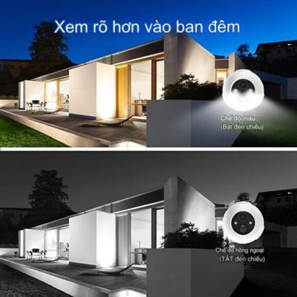 Camera Wifi Ngoài Trời Có đèn Chống Trộm Switchbot Outdoor Spotlight Cam Sb-osc