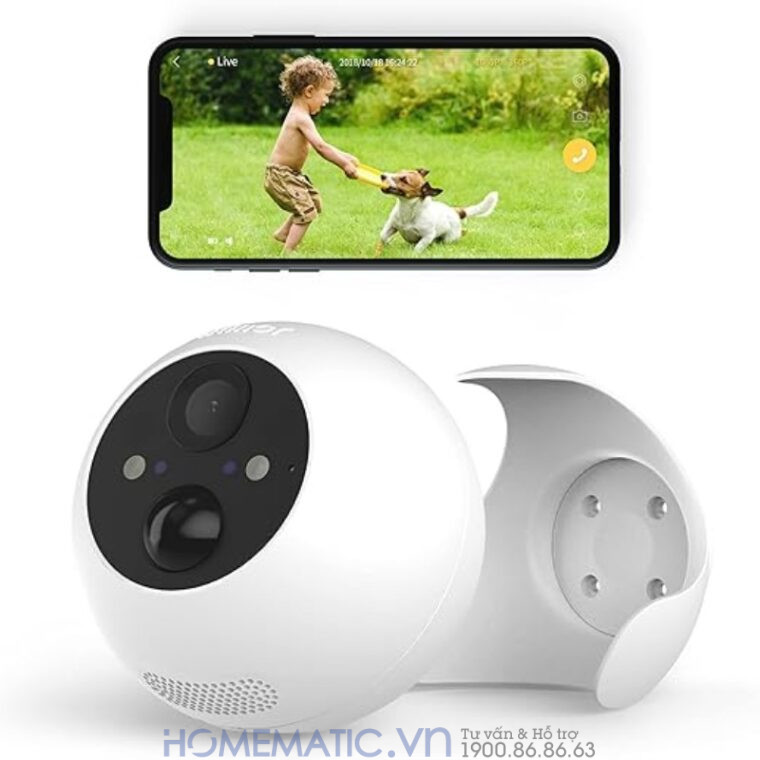 Camera Wifi Ngoài Trời Có đèn Chống Trộm Switchbot Outdoor Spotlight Cam Sb-osc