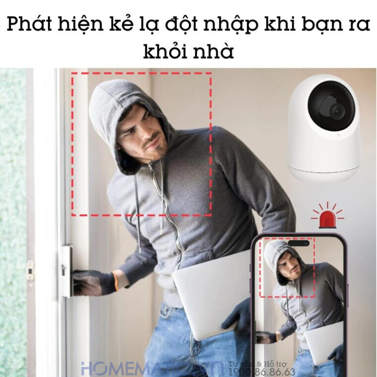 Camera Wifi Trong Nhà Quay 360 độ Switchbot Pan Tilt Cam Sb-ptc