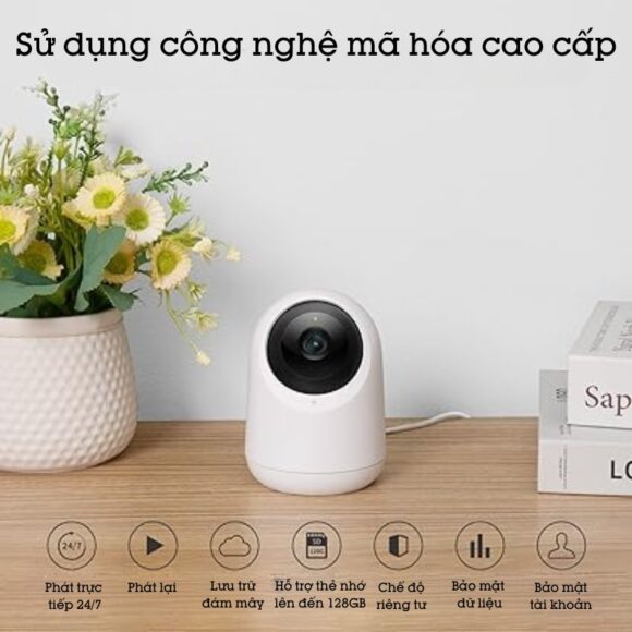 Camera Wifi Trong Nhà Quay 360 độ Switchbot Pan Tilt Cam Sb-ptc