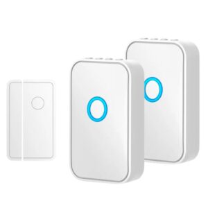 Chuông Báo Mở Cửa Báo Khách Báo Trộm Cacazi M28d bộ 1 cảm biến và 2 loa chuông