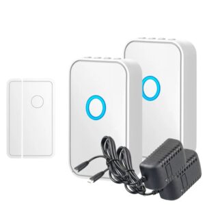 Chuông Báo Mở Cửa Báo Khách Báo Trộm Cacazi M28d 1 cảm biến 2 loa kèm nguồn