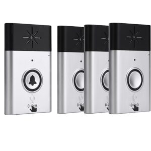 Chuông Cửa Không Dây đàm Thoại 2 Chiều Intercom Doorbell H6