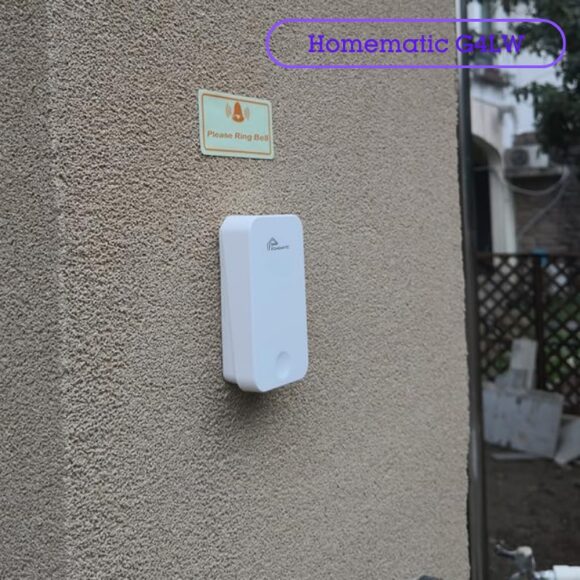 Chuông Cửa Không Dây Không Dùng Pin Homematic G4lw