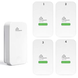 Chuông Cửa Không Dây Không Dùng Pin Homematic G4lw 1 nút bấm 4 loa chuông