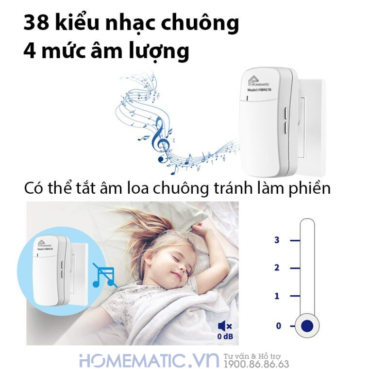 Chuông Cửa Không Dây Thông Minh Cao Cấp có nhiều tính năng, kiểu chuông, âm lượng Chuông Cửa Không Dây Thông Minh Cao Cấp có nhiều tính năng, kiểu chuông, âm lượng