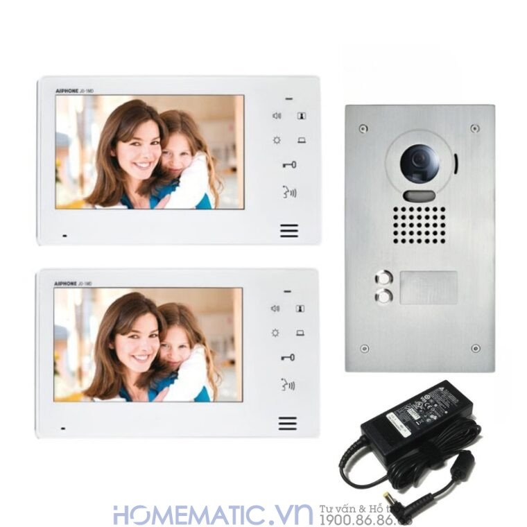 Chuông Cửa Màn Hình Japan Aiphone Jos-1f Lắp âm Chống Nước, Va đập