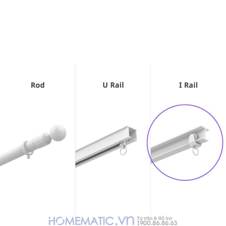 Động Cơ Rèm Tự động Thông Minh Switchbot Curtain I-rail2 Dùng Cho Thanh Treo Rèm Ray Trượt Loại Chữ I
