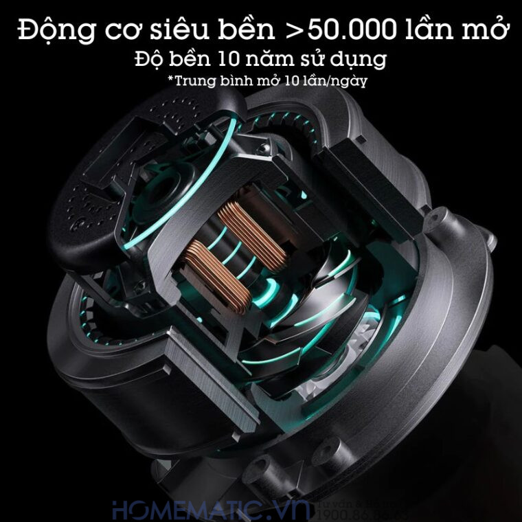 động cơ mở khóa siêu bền