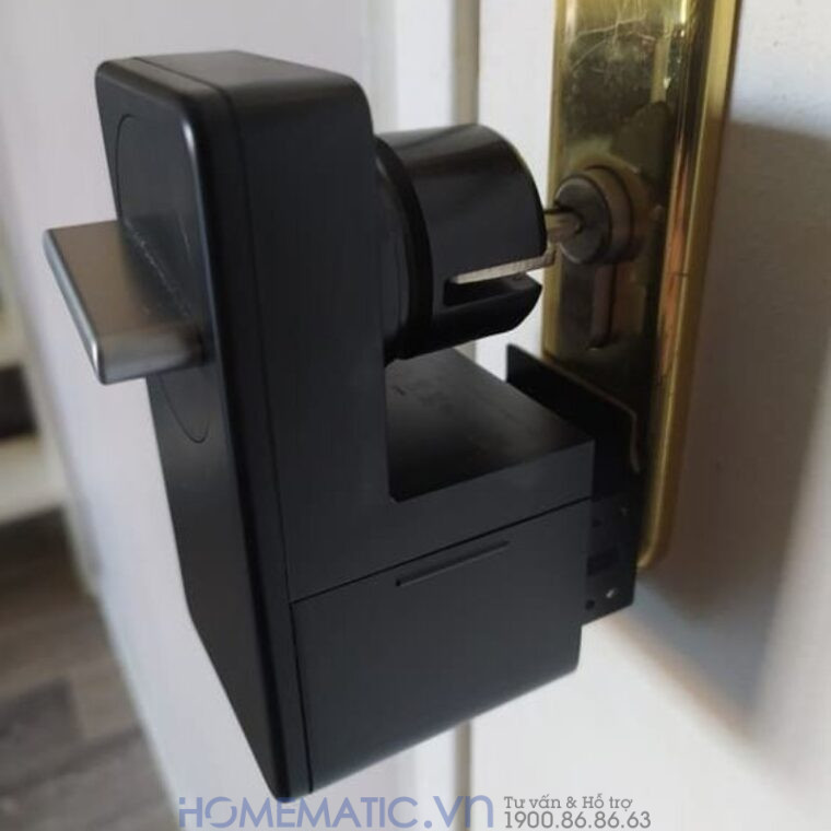 Khóa Vân Tay Cửa Gỗ Thông Minh Switchbot Lock Sb-l Mở Chốt Cửa Không Cần Khoan đục