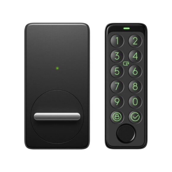 Khóa Vân Tay Cửa Gỗ Thông Minh Switchbot Lock Sb-l + Keypad Touch