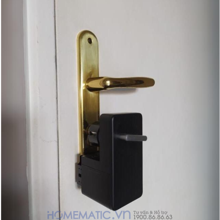 Khóa Vân Tay Cửa Gỗ Thông Minh Switchbot Lock Sb-l Mở Chốt Cửa Không Cần Khoan đục