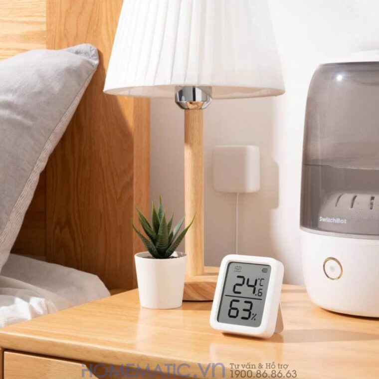 Nhiệt ẩm Kế Switchbot Meter Plus Sb-mp Cảm Biến Thụy Sĩ Nhiệt ẩm Kế Switchbot Meter Plus Sb-mp Cảm Biến Thụy Sĩ