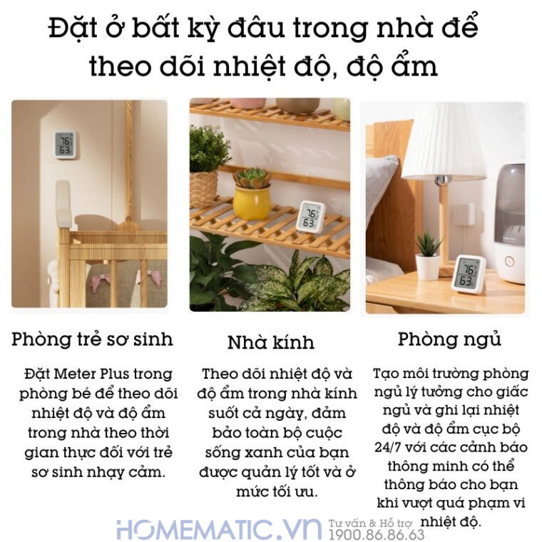 Nhiệt ẩm Kế Switchbot Meter Plus Sb-mp Cảm Biến Thụy Sĩ Nhiệt ẩm Kế Switchbot Meter Plus Sb-mp Cảm Biến Thụy Sĩ