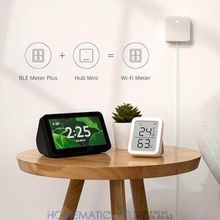 Nhiệt ẩm Kế Switchbot Meter Plus Sb-mp Cảm Biến Thụy Sĩ Nhiệt ẩm Kế Switchbot Meter Plus Sb-mp Cảm Biến Thụy Sĩ