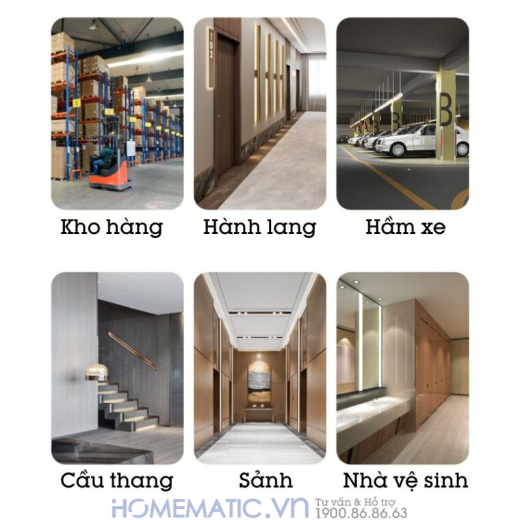 Cảm Biến Radar Tầm Xa Bật Tắt đèn Tự động Hfs