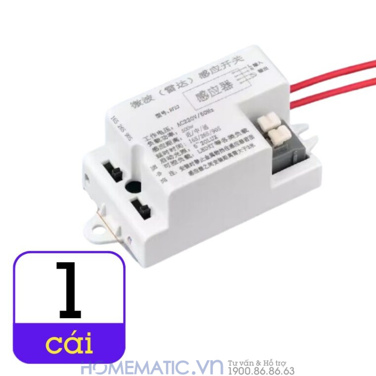 Cảm Biến Vi Sóng Radar Bật Tắt đèn Mini Rf22