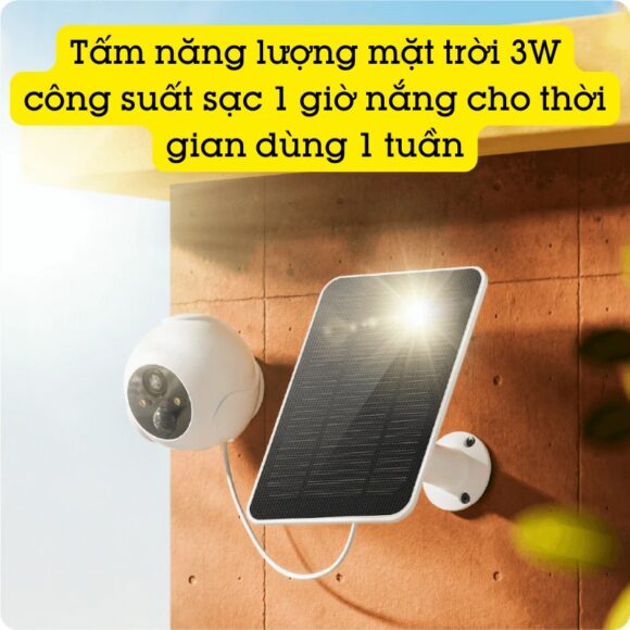 Camera Wifi Ngoài Trời Có đèn Chống Trộm Switchbot Outdoor Spotlight Cam Sb-osc sạc năng lượng mặt trời