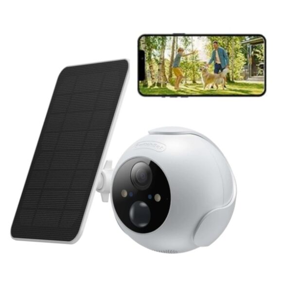 Camera Wifi Ngoài Trời Có đèn Chống Trộm Switchbot Outdoor Spotlight Cam Sb-osc