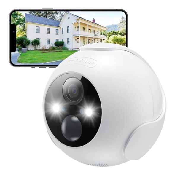 Camera Wifi Ngoài Trời Có đèn Chống Trộm Switchbot Outdoor Spotlight Cam Sb-osc
