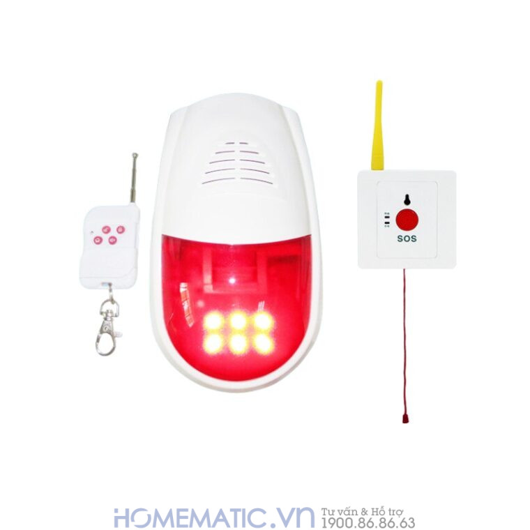 Chuông Báo Cho Người Già Nút Bấm Dây Giật Khẩn Cấp Nhà Vệ Sinh Lepu-2000a